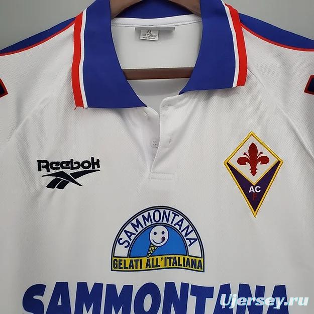 Retro 95/96 Fiorentina Away White Jersey