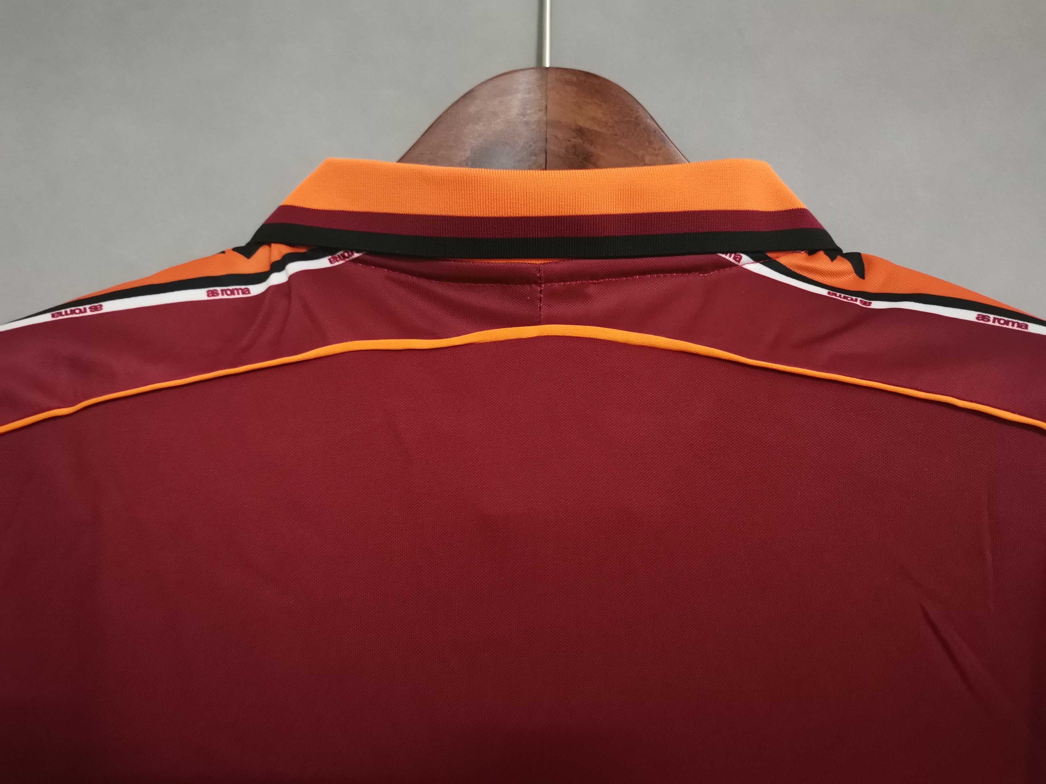 Retro 98 99 AS Roma Home Jersey