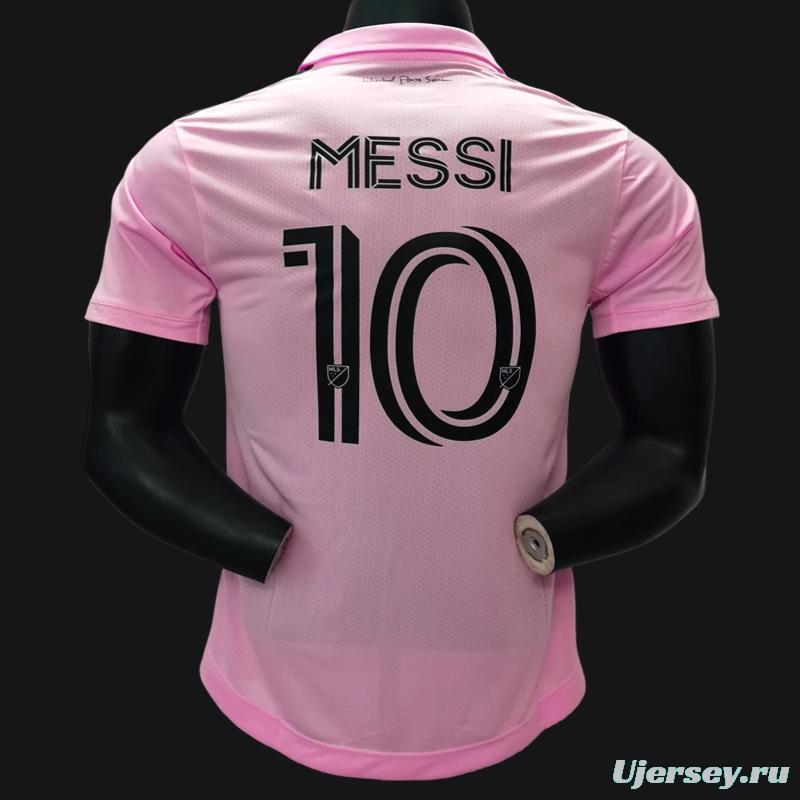 Player Version 23/24 Inter Miami Home Pink Jersey