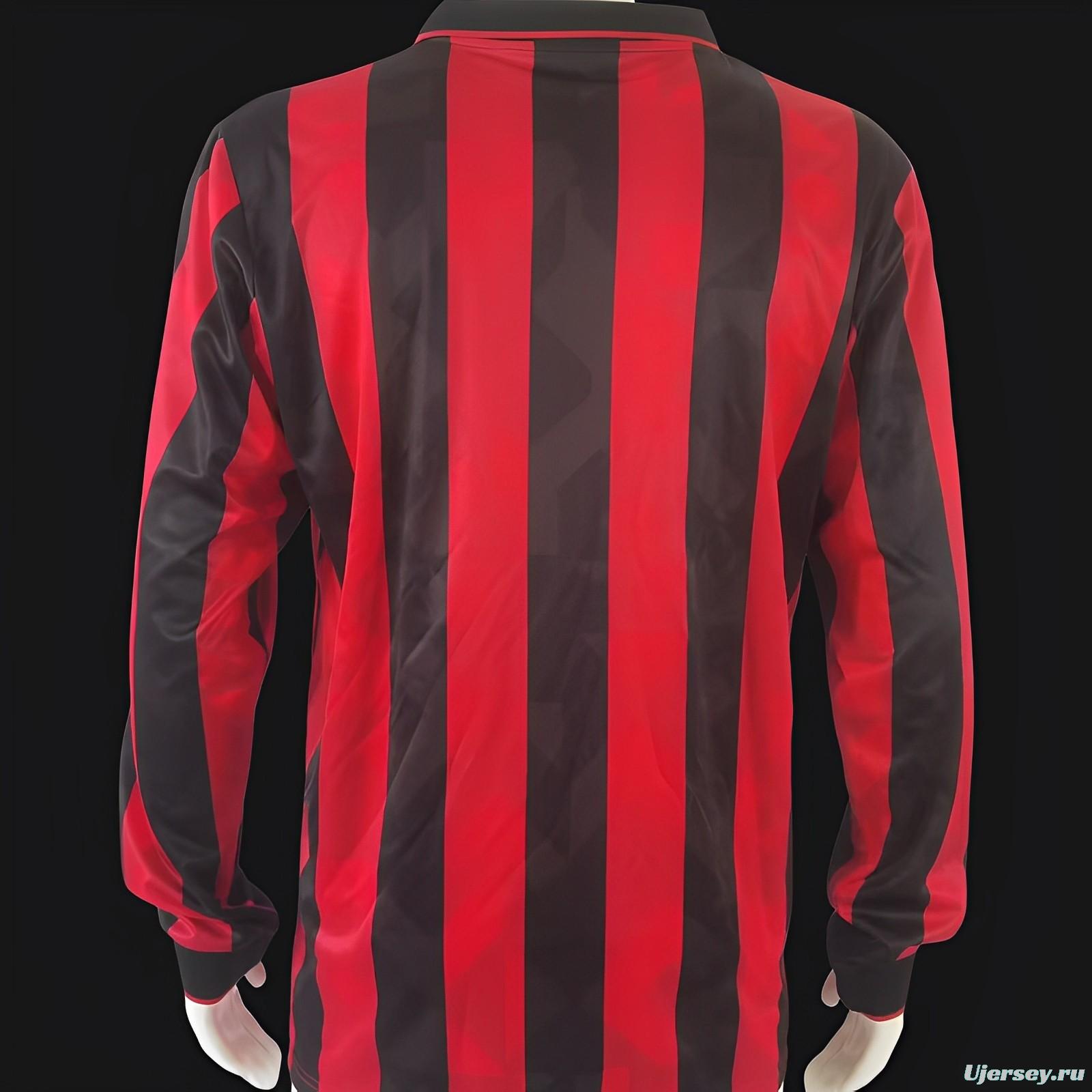 Retro 93/94 AC Home Long Sleeve Jersey