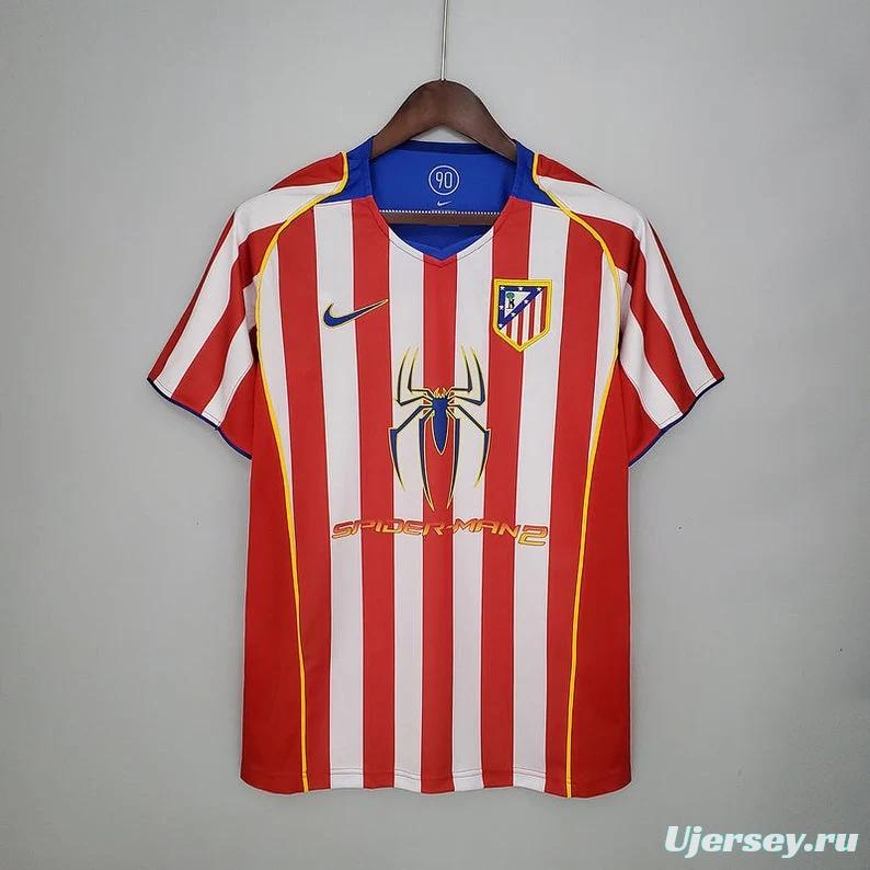 Retro 04/05 ATLETICO MADRID SPIDER MAN Home Jersey