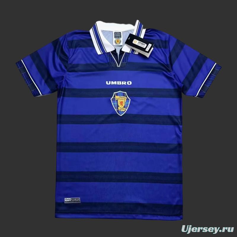 1998 Scotland Home Jersey