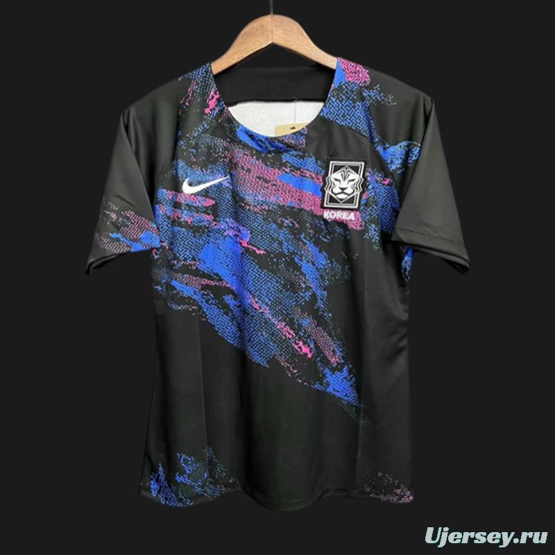 2023 South Korea Black Training Jersey