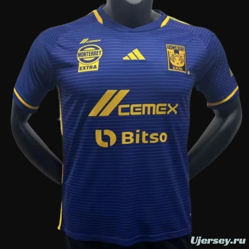 23/24 Tigres UANL Away Blue Jersey