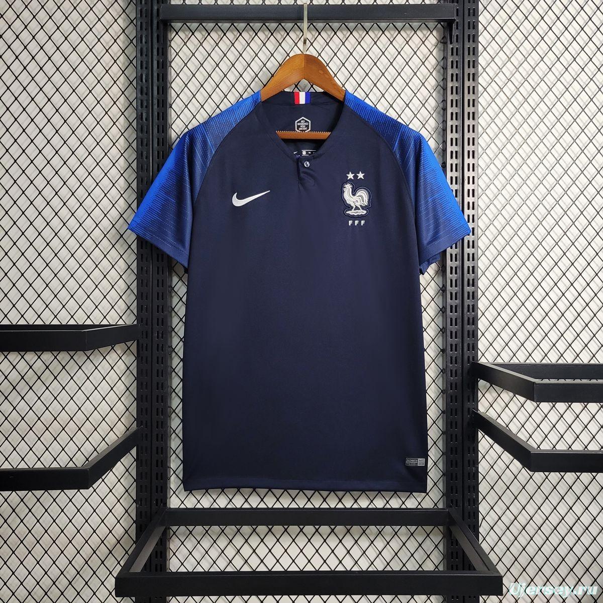 Retro 2018 France Home Jersey