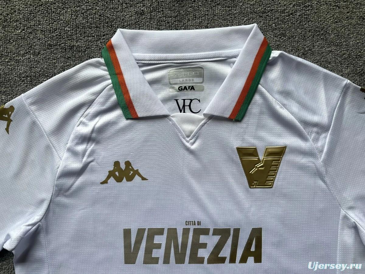 23/24 Venezia Away White Jersey