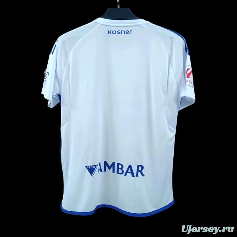 23/24 Real Zaragoza Home Jersey