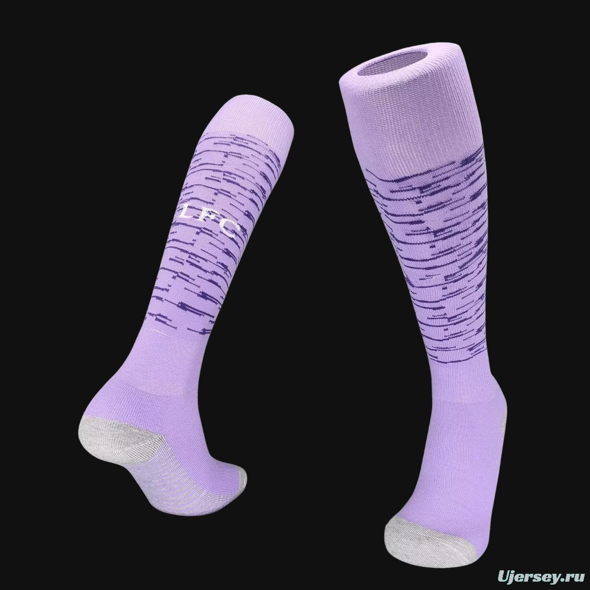 23/24 Liverpool Third Purple Socks