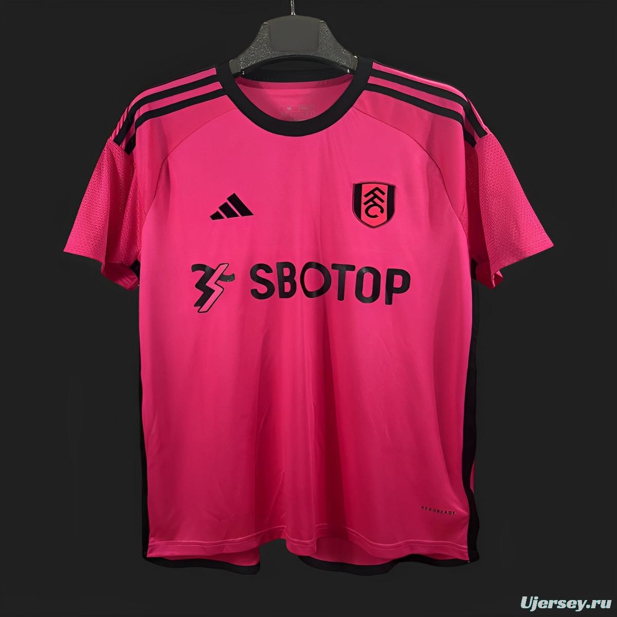 23/24 Fulham Away Pink Jersey