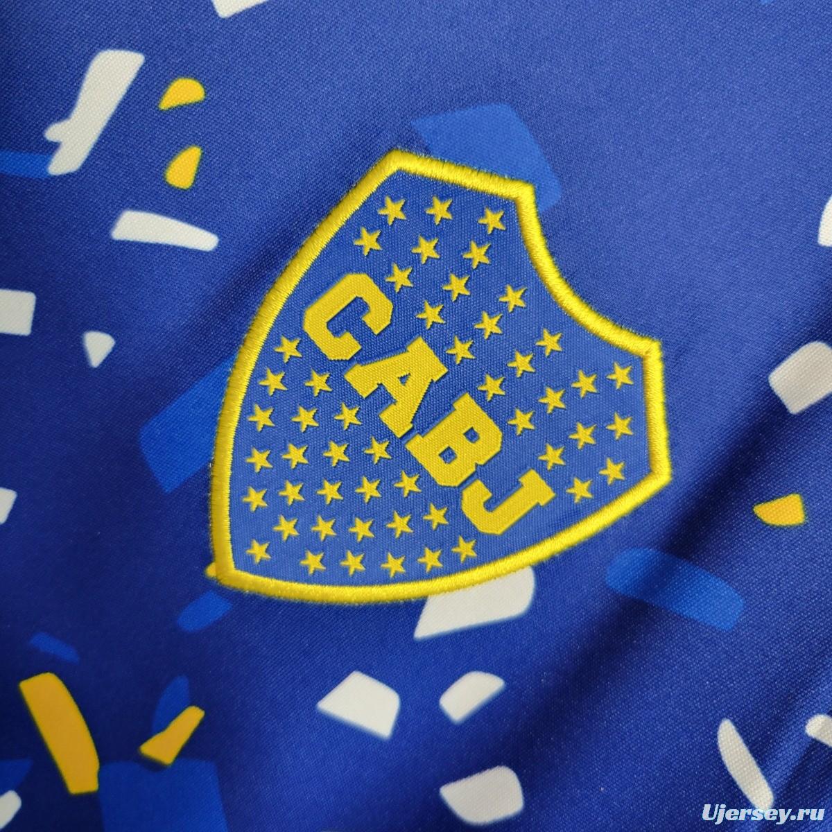 23/24 Boca Juniors Blue Training Jersey