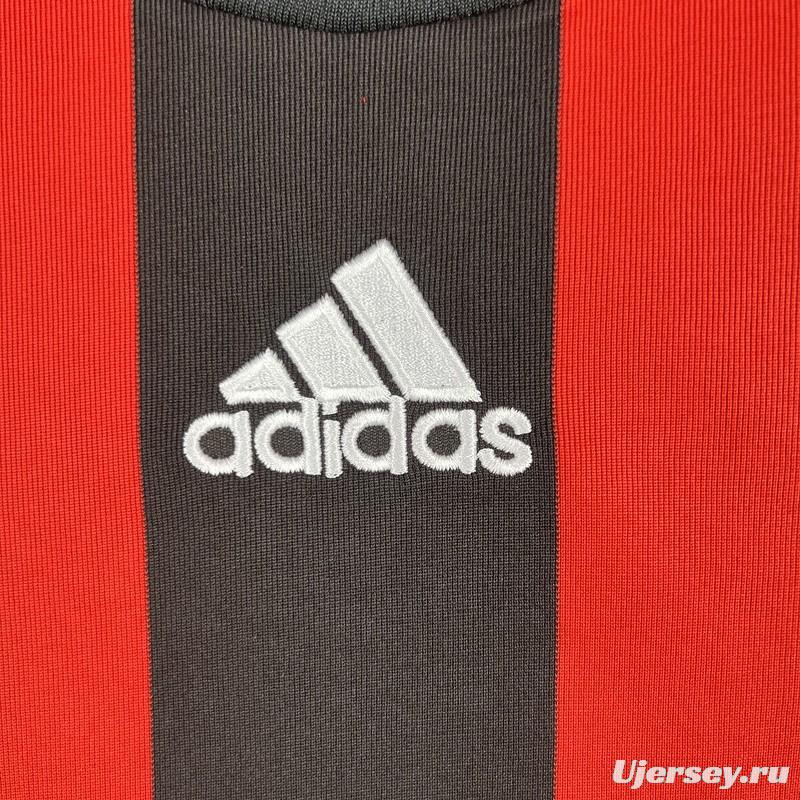 Retro 08/09 AC Milan Home Long Sleeve Jersey