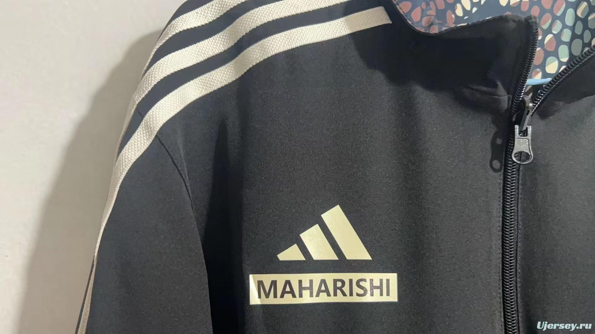 23/24 Adidas x Maharishi Arsenal Reversible Windbreaker