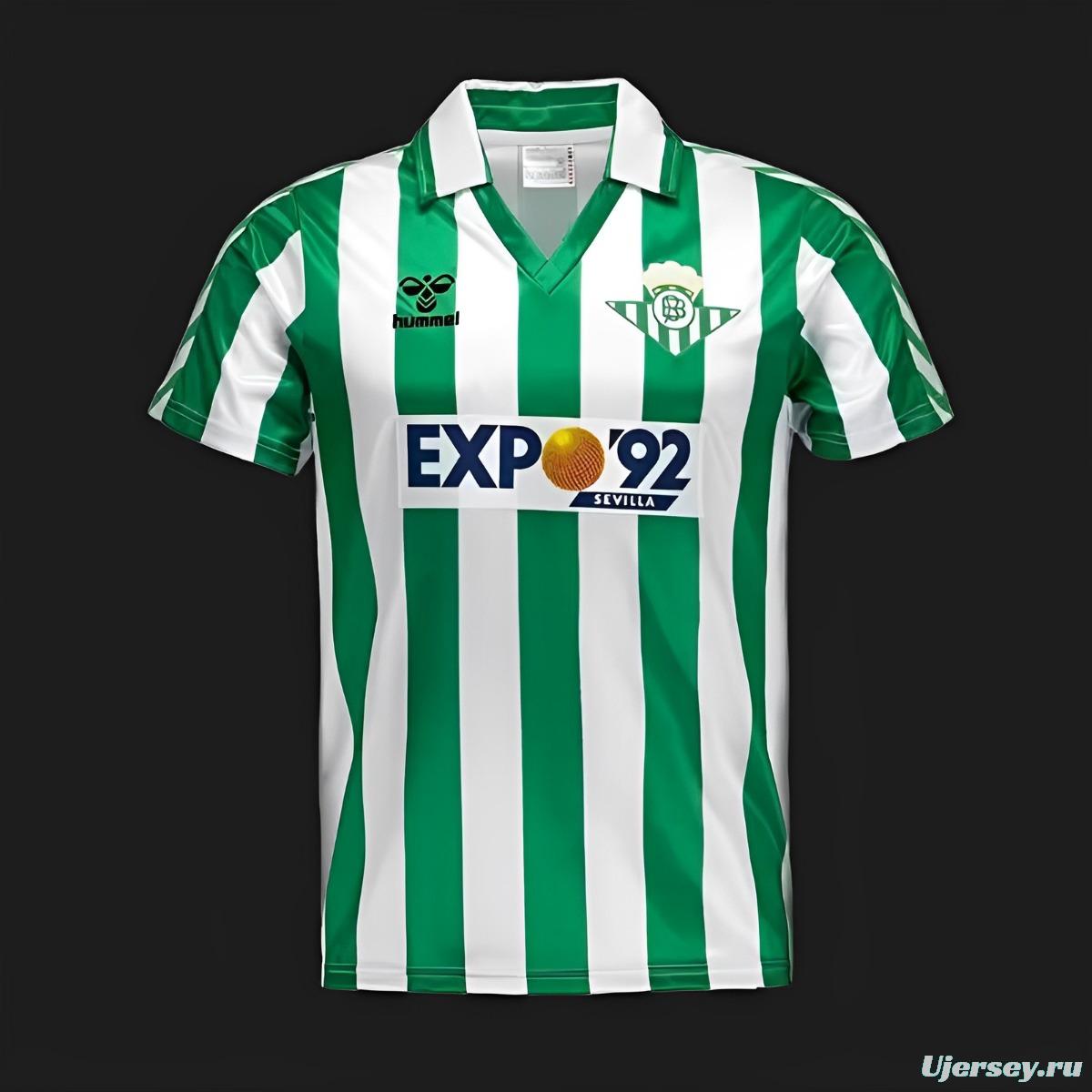 Retro 88/89 Real Betis Home Jersey