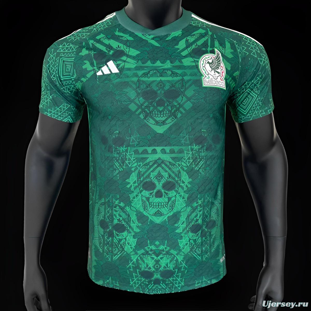 Player Version 2023 Mexico Home Special Jersey