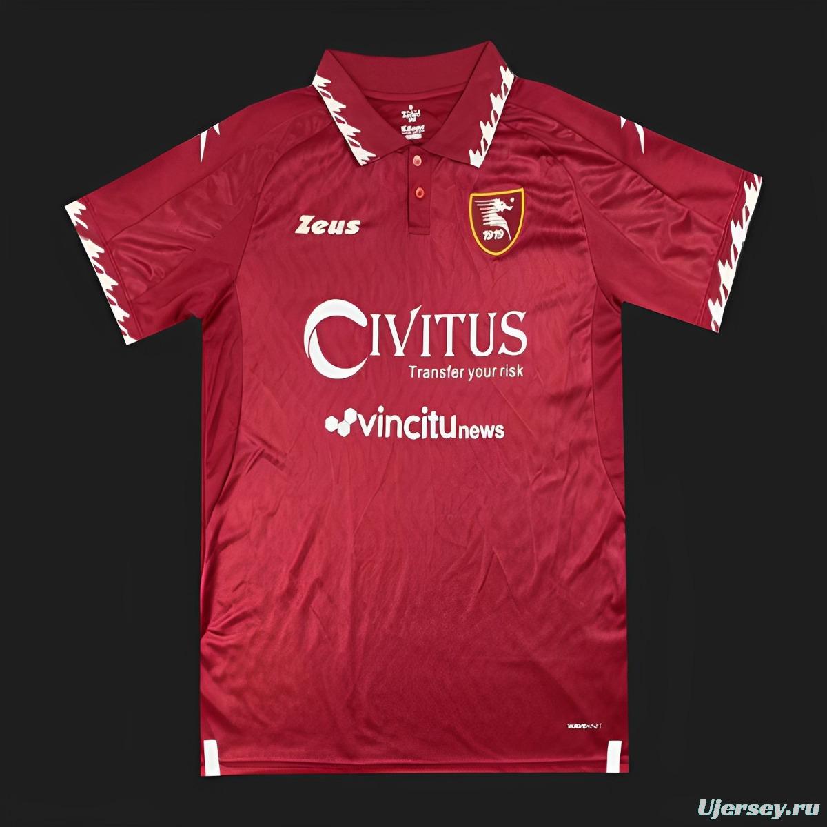 23/24 Salernitana Home Jersey