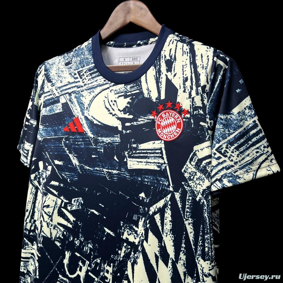 23/24 Bayern Munich Black Pre-Match Jersey