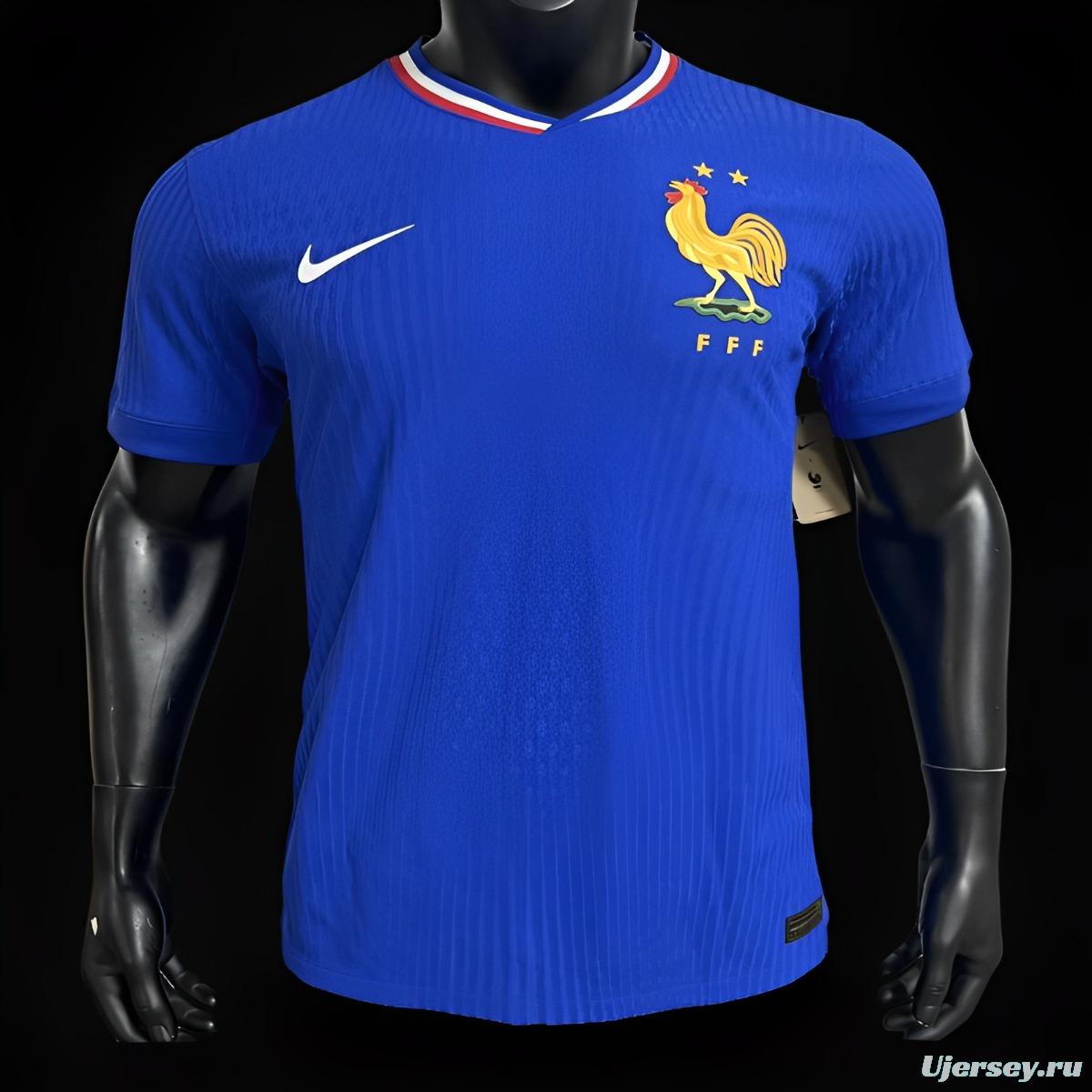 Player Version 2024 France Home Jersey