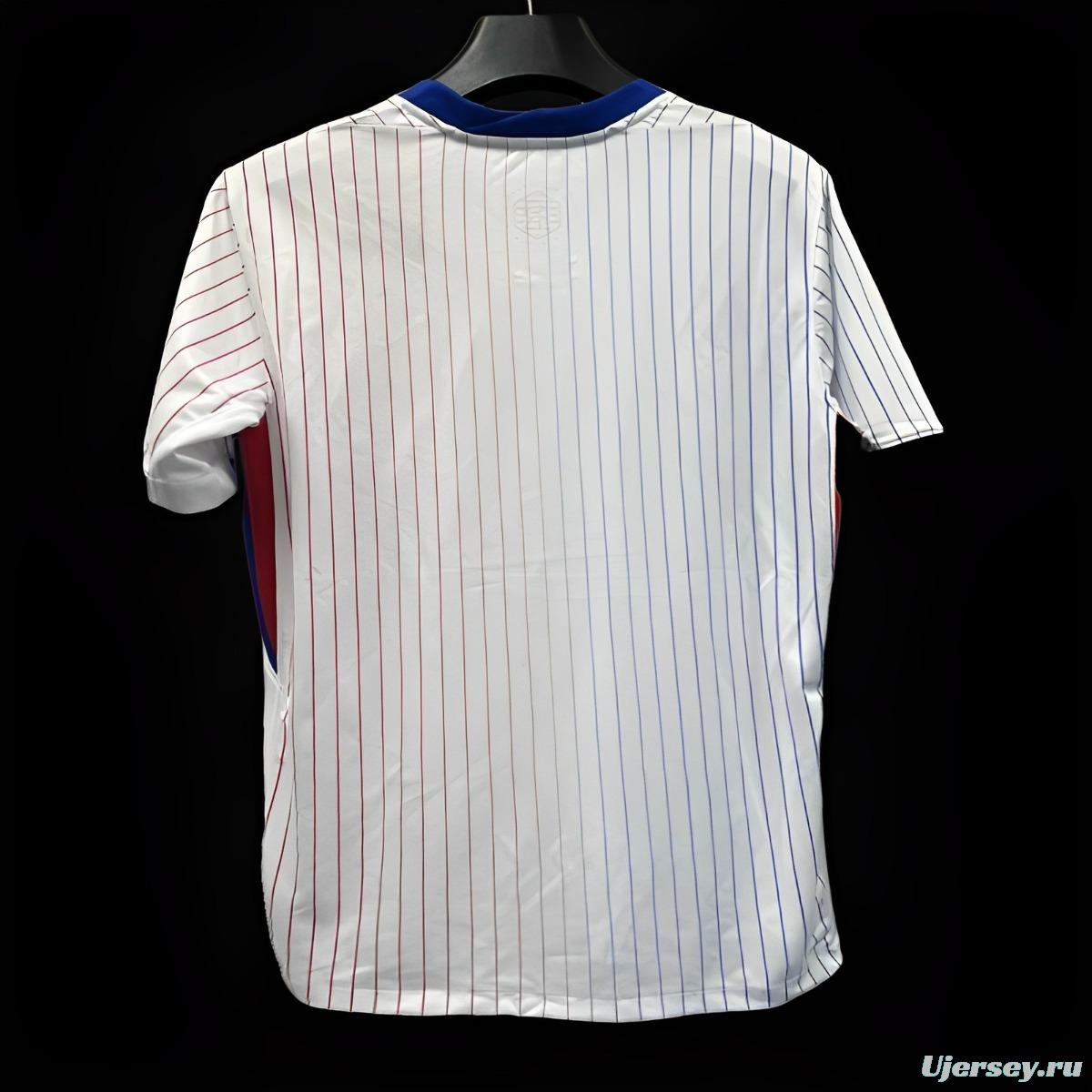 2024 France Away White Jersey