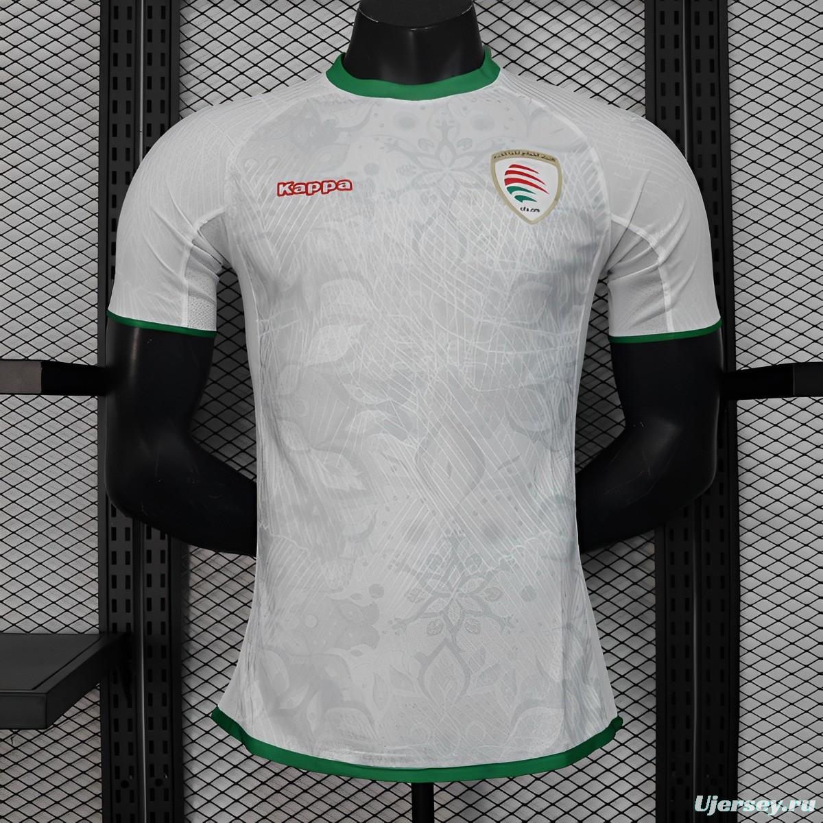 Player Version 2024 Oman Away White Jersey