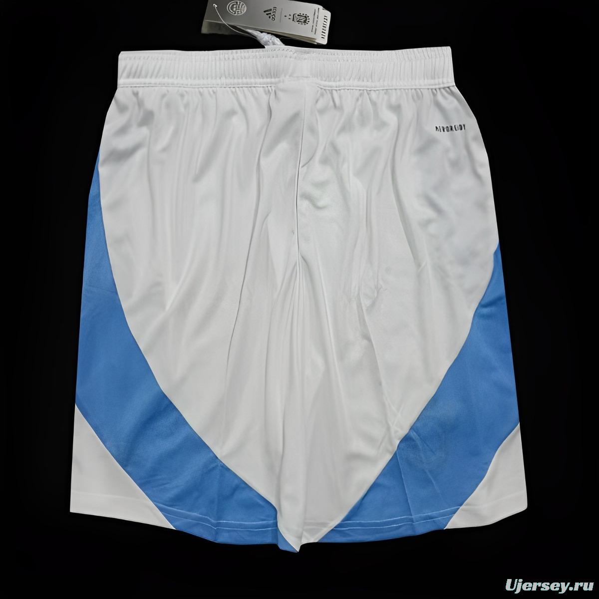 2024 Argentina Home White Shorts