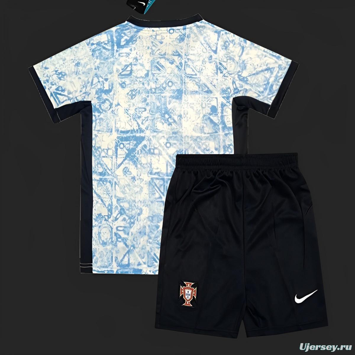 2024 Kids Portugal Away Jersey