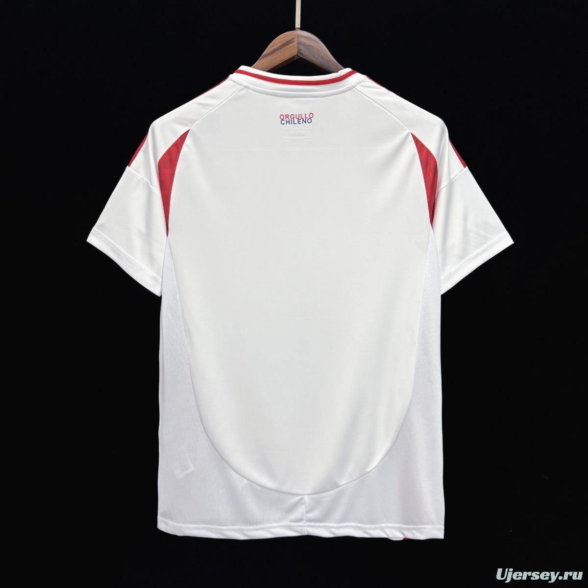 2024 Chile Away White Jersey