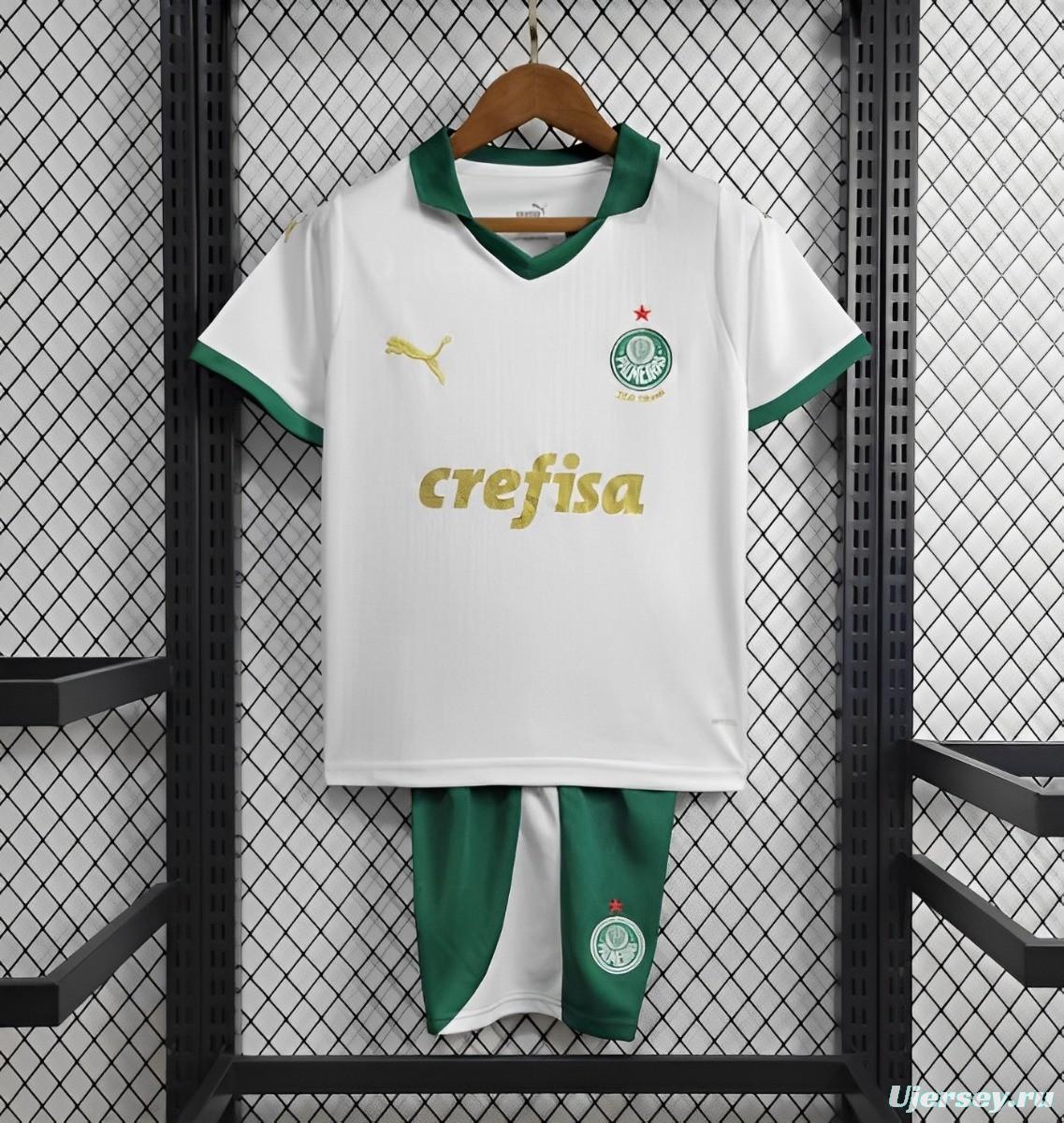 24/25 Kids Palmeiras Away Jersey