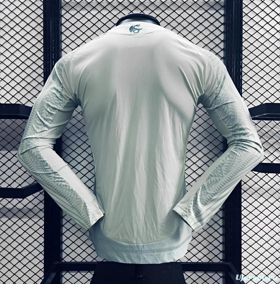 Player Version 2024 Mexico Long Sleeve Copa America Away Jersey