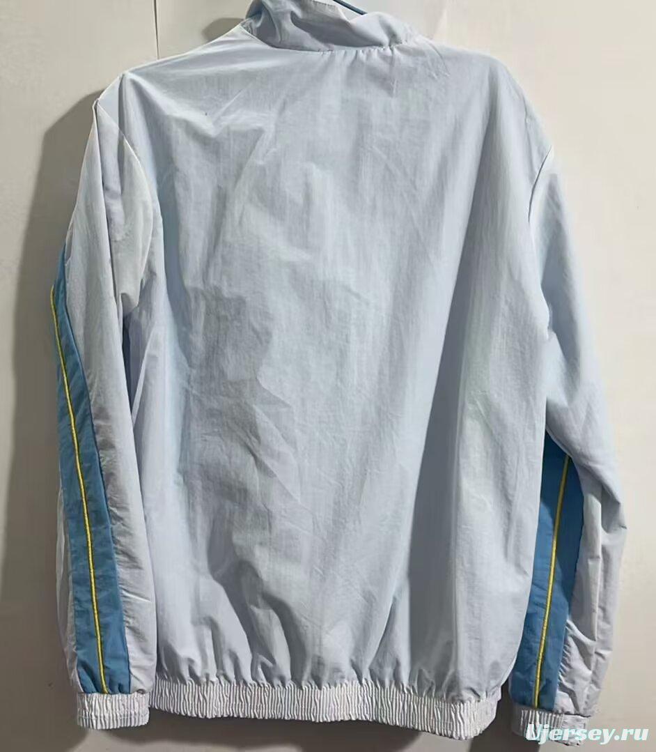 23/24 Lazio White/Blue Reversible Windbreaker