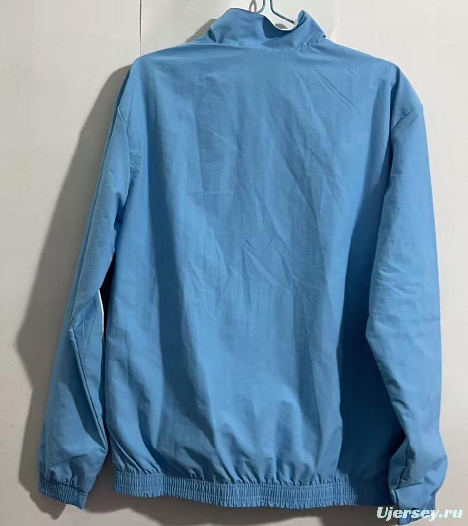 23/24 Lazio White/Blue Reversible Windbreaker