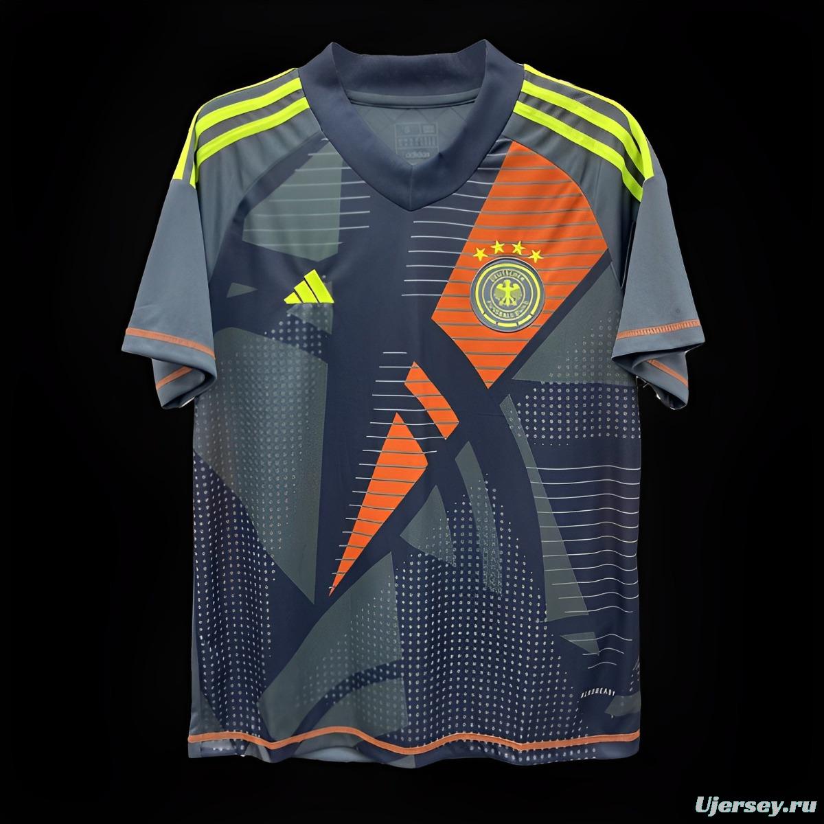 2024 Germany Black Goalkeeper Jersey