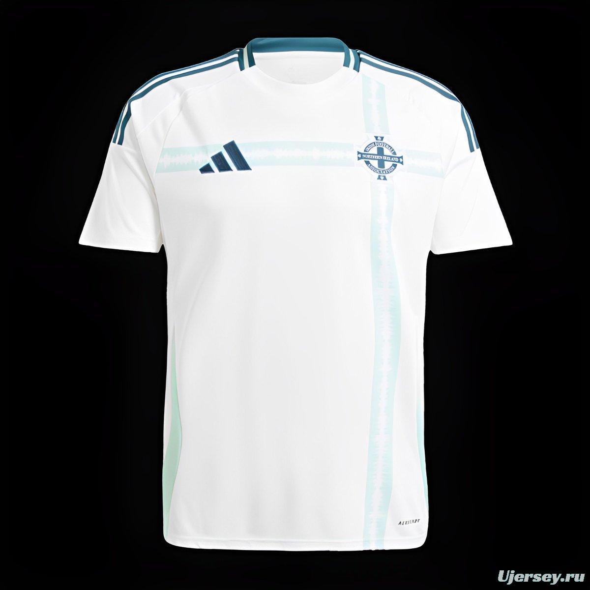 2024 Northern Ireland Away White Jersey
