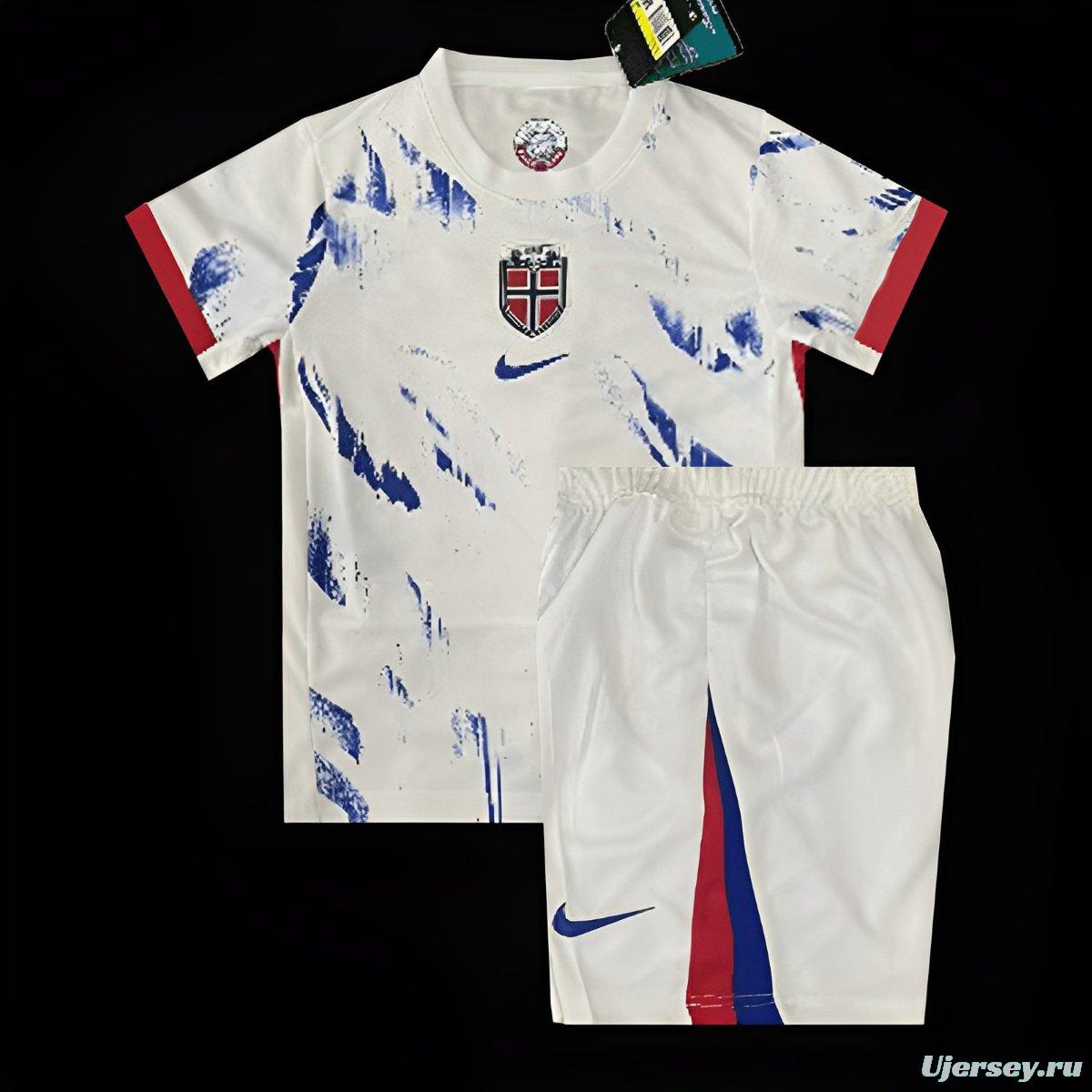 2024 Kids Norway Away Jersey