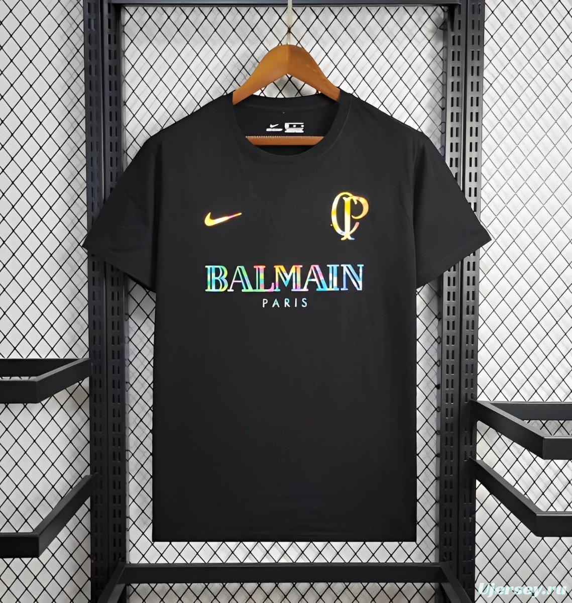 24/25 Corinthians x Balmain Black Jersey