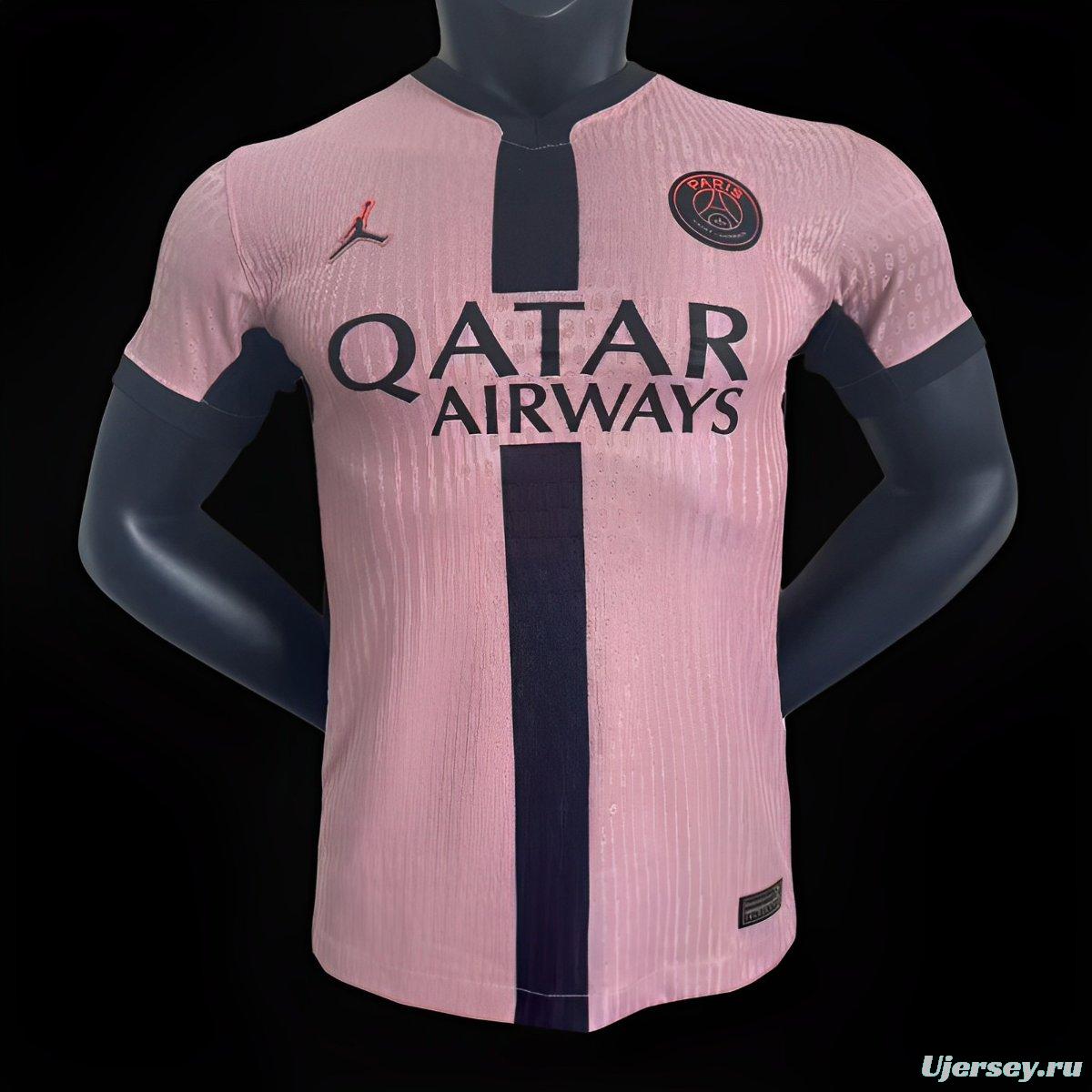 Player Version 24/25 PSG Third Pink Jersey