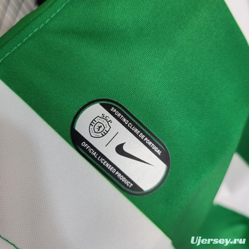 23/24 Sporting CP Home Campeao Printing Jersey