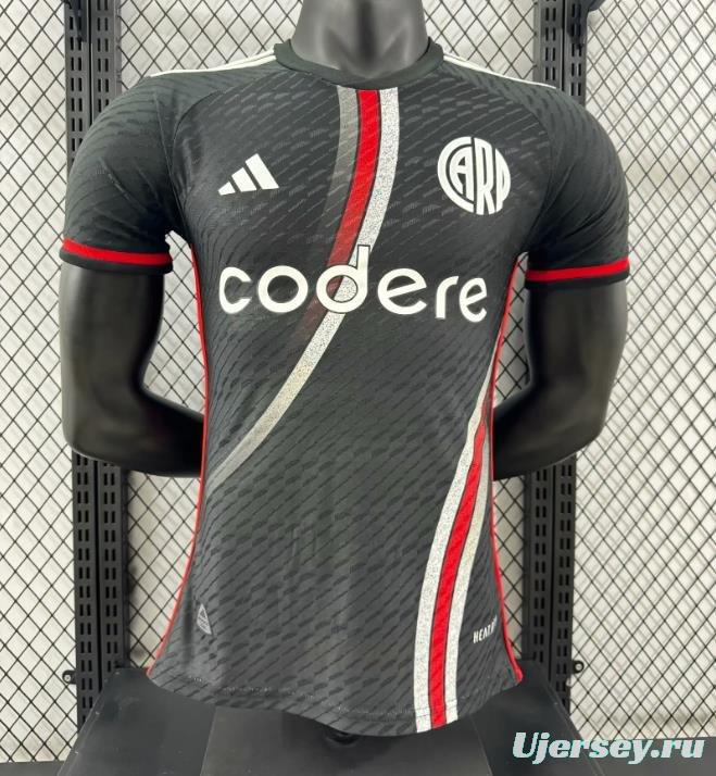 Player Version 24/25 River Plate Away Black Jersey