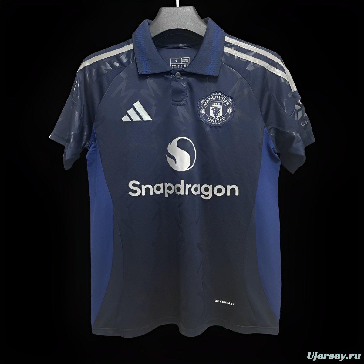 24/25 Manchester United Away Navy Jersey