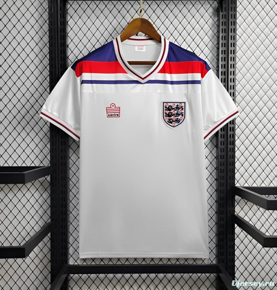 Retro 1982 England Home Jersey