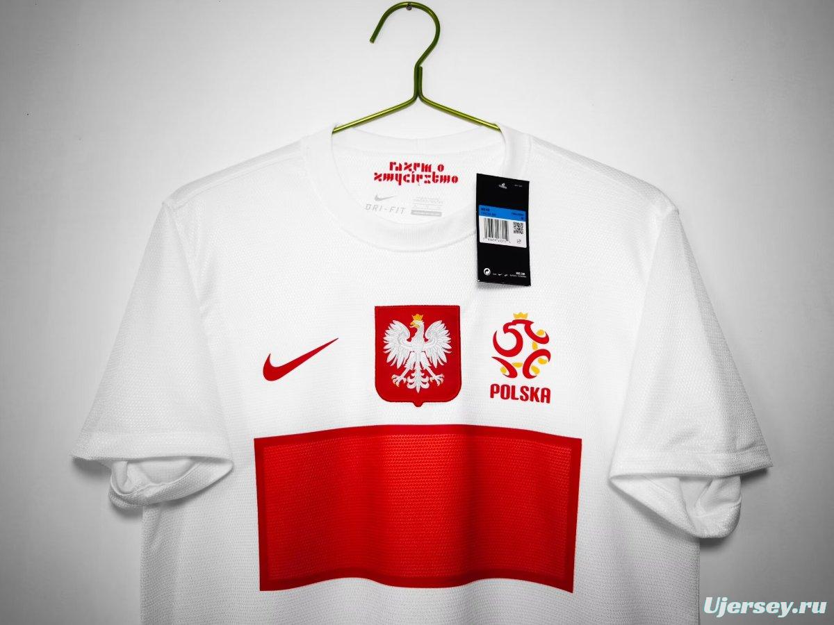 Retro 2012 Poland Home Jersey