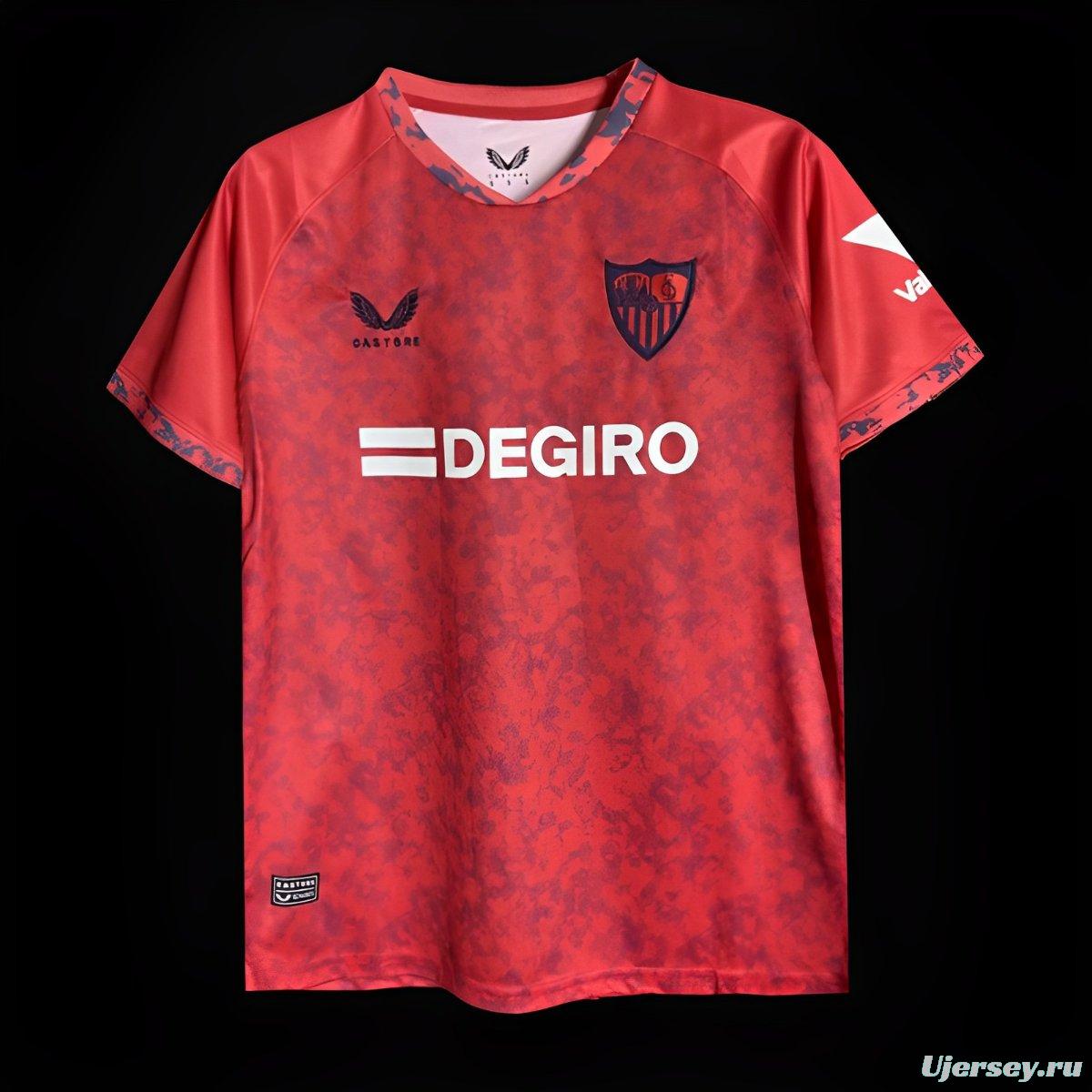 24/25 Sevilla Away Red Jersey