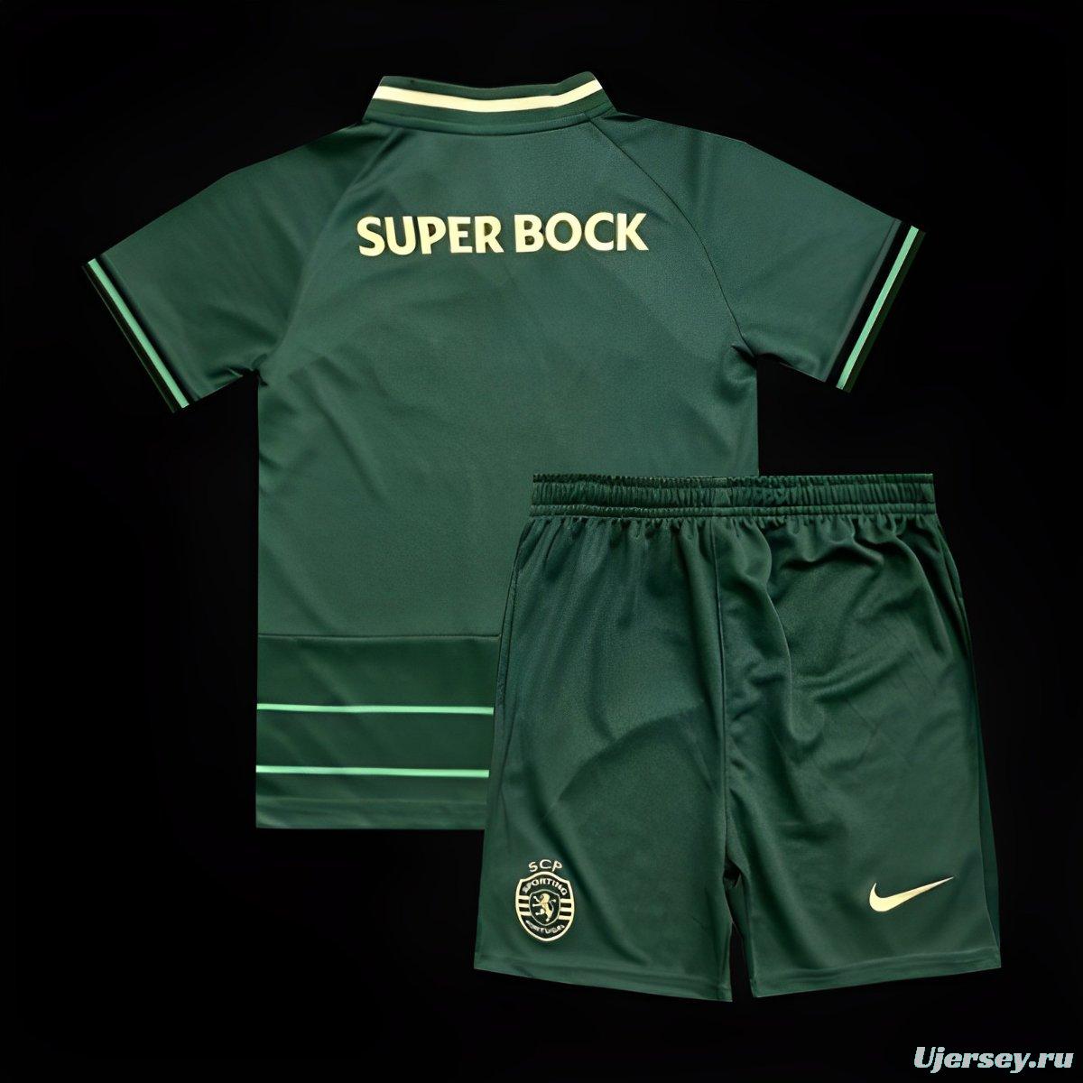 24/25 Kids Sporting Lisbon Away Jersey