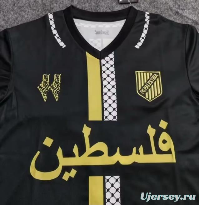 24/25 Palestine Black Jersey