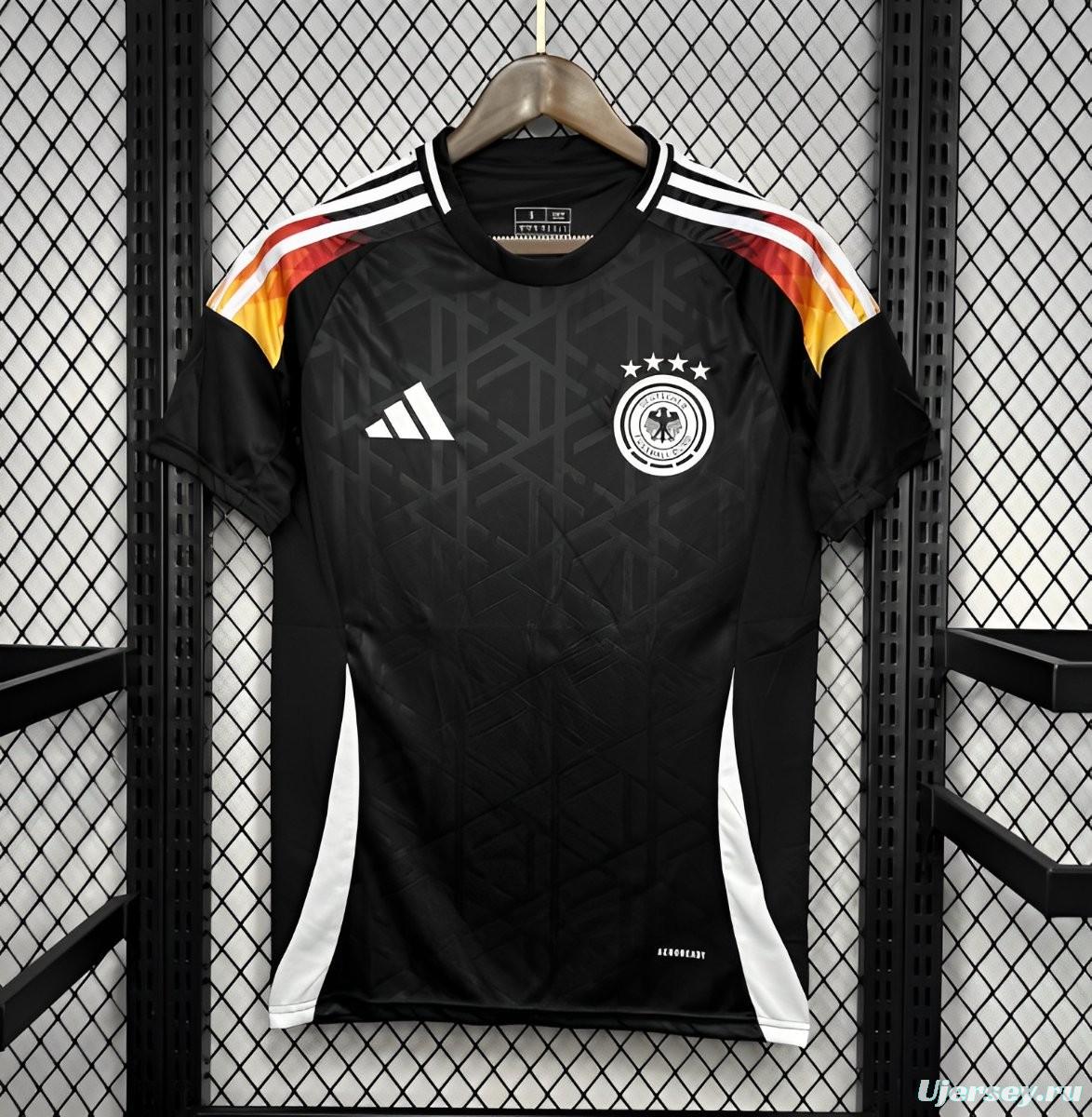 2024 Germany Black Pre-match Training Jersey