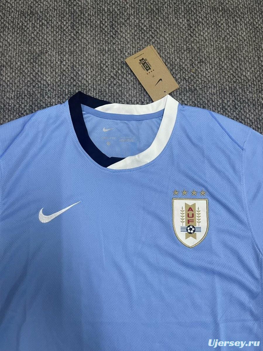 2024 Uruguay Away Blue Jersey