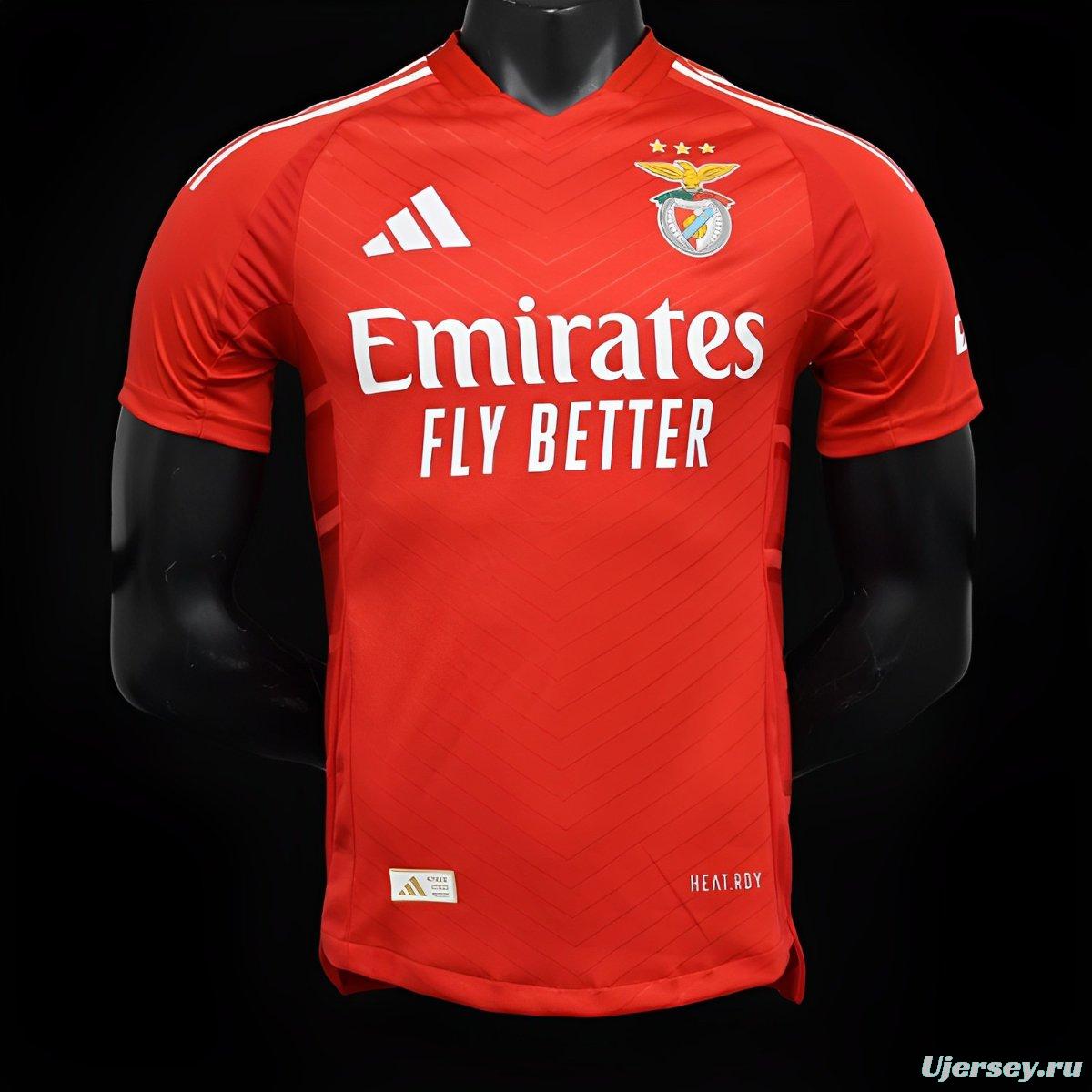 Player Version 24/25 Benfica Home Jersey