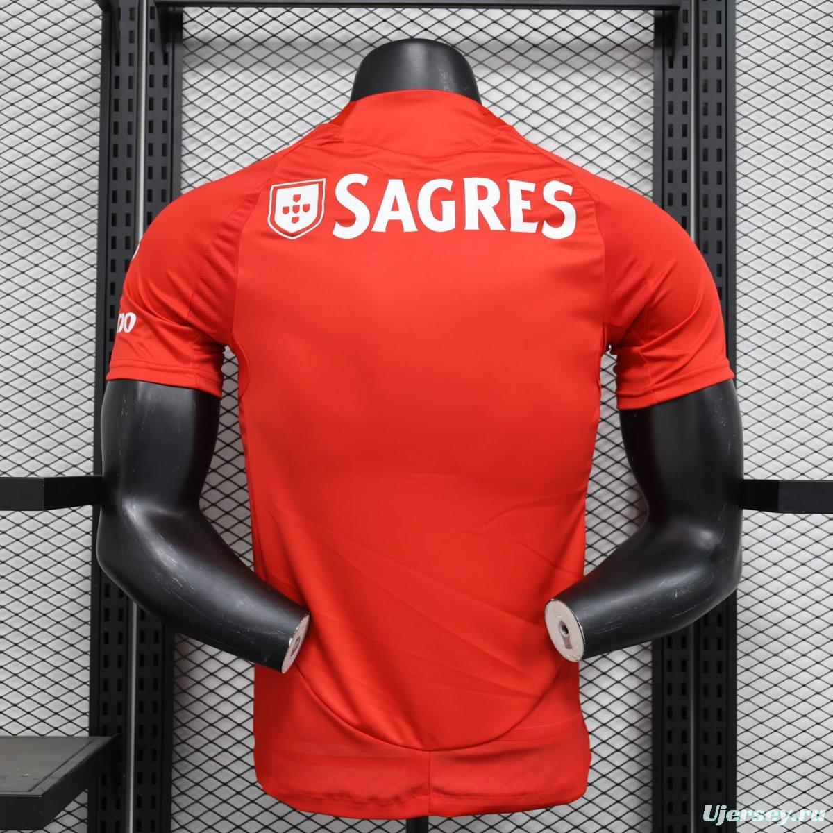 Player Version 24/25 Benfica Home Jersey