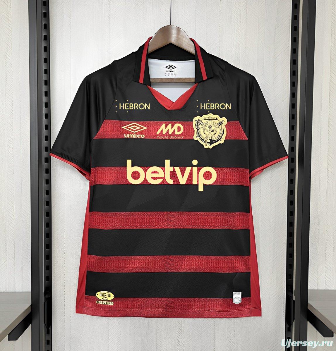 24/25 Sport Recife Home All Sponsors Jersey