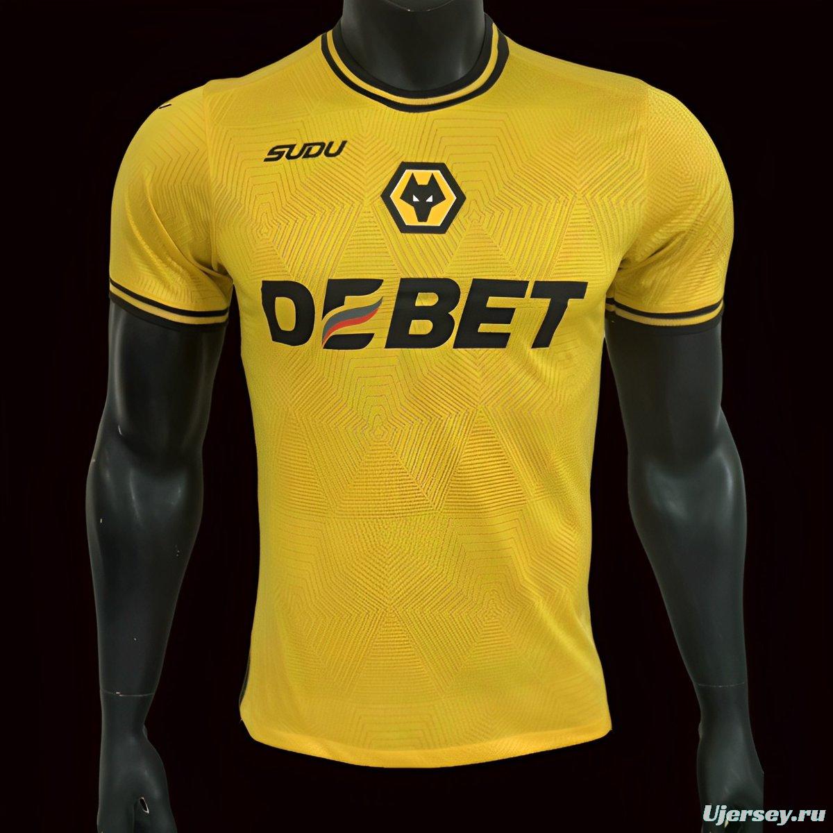 Player Version 24/25 Wolverhampton Wanderers Home Jersey