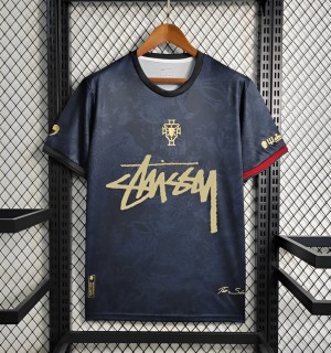 2024 Portugal x Stussy Black Special Jersey